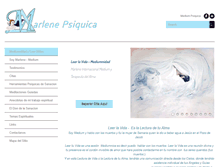 Tablet Screenshot of marlene-psiquica.com